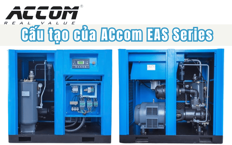 Cấu tạo máy nén khí ACcom EAS Series