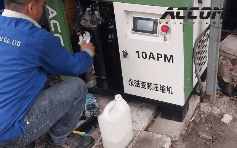 Quy trình thay thế lọc tách dầu