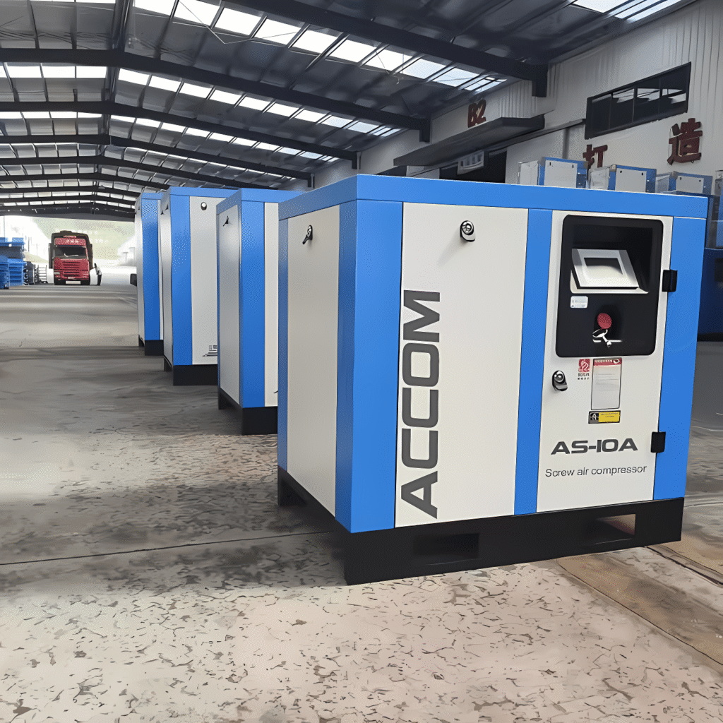 Máy nén khí ACcom AS10A 7.5kW 10HP chính hãng