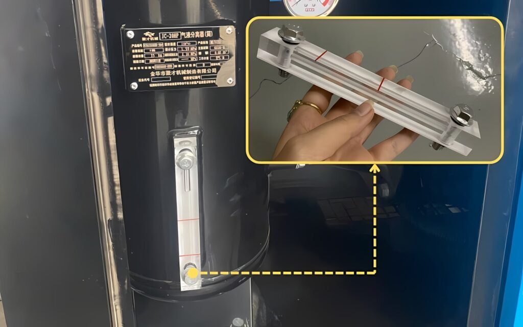 thước thăm dầu máy nén khí 