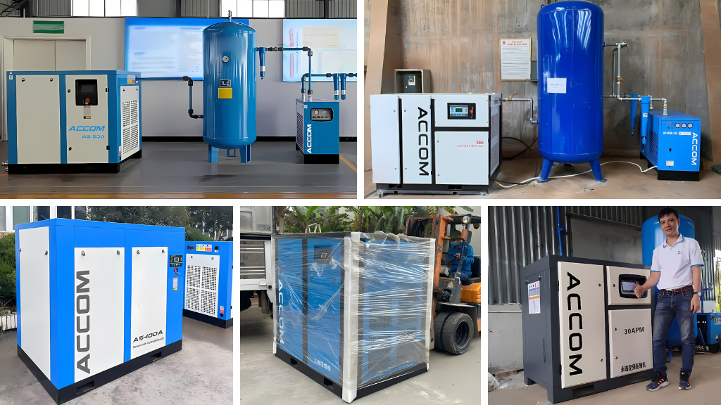 Tổng quan máy nén khí công nghiệp