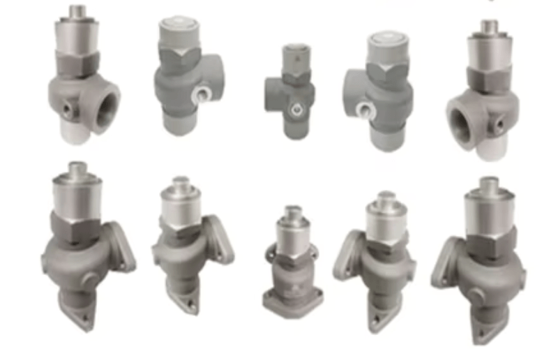 các loại van áp suất tối thiểu