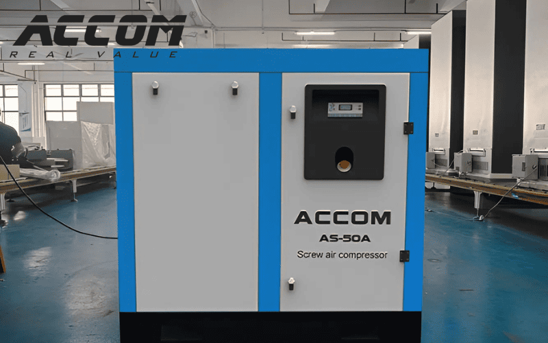 Máy nén khí ACcom AS-50A thực tế
