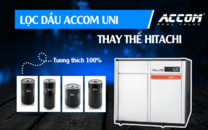 Lọc dầu ACCOM UNI thay thế Hitachi