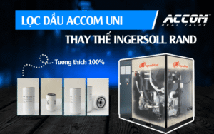 Lọc dầu thay thếmáy nén khí Ingersoll Rand - ACCOM UNI
