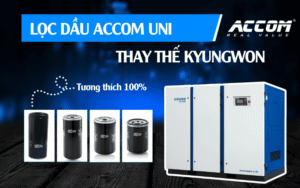 Lọc dầu thay thế máy nén khí Kyungwon - ACCOM UNI