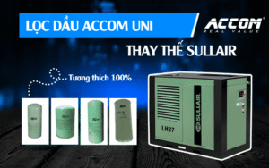 Lọc dầu ACCOM UNI thay thế Sullair