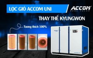 Lọc gió thay thế máy nén khí Kyungwon