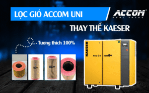 Lọc gió thay thế máy nén khí Kaeser - ACCOM UNI