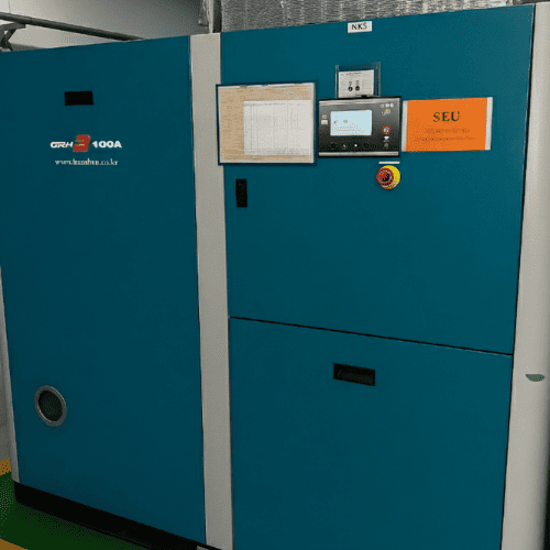 Máy nén khí Hanshin GRH3-100A cần bảo dưỡng