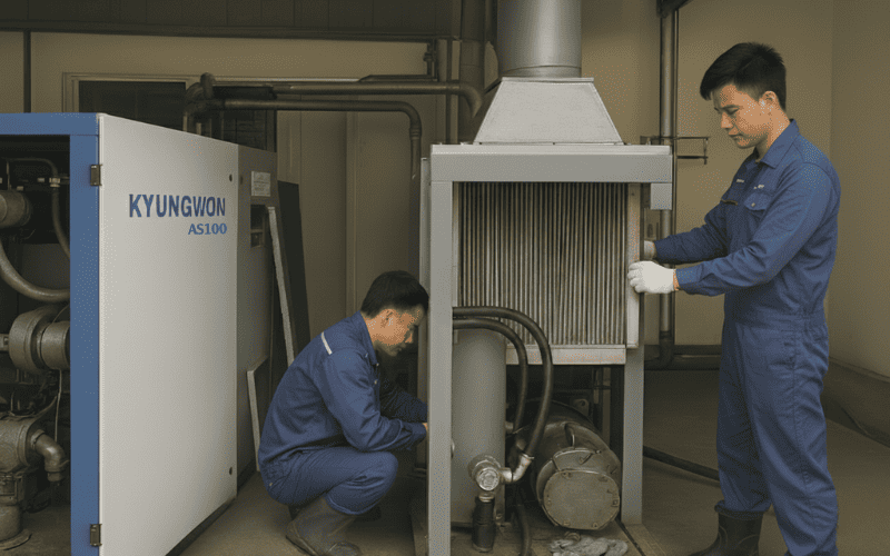 Máy nén khí Kyungwon AS100