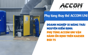 Phụ tùng ACCOM UNI thay thế máy nén khí Kaeser BSD75
