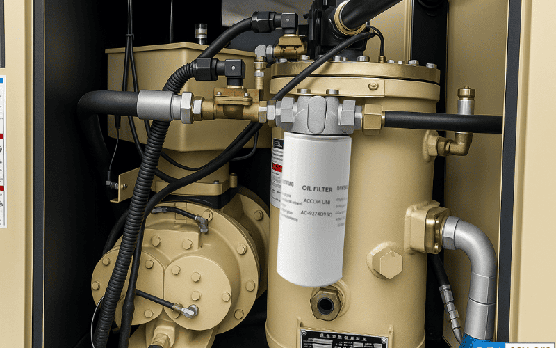 Thay thế lọc ACCOM UNI cho máy nén khí Ingersoll Rand 