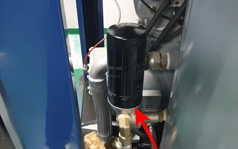 Thay thế lọc dầu ACCOM UNI cho máy nén khí Kyungwon