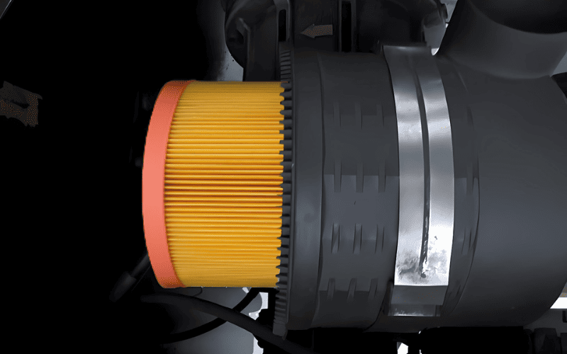 Thay thế lọc gió máy nén khí Atlas Copco bằng ACCOM UNI