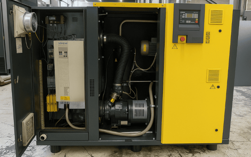 Thay thế lọc gió ACCOM UNI cho máy Kaeser