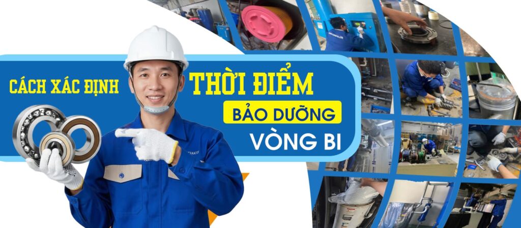 Cách xác định thời điểm bảo dưỡng vòng bi máy nén khí thông qua độ rung và nhiệt độ Cách xác định thời điểm bảo dưỡng vòng bi máy nén khí thông qua độ rung và nhiệt độ