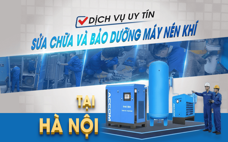 Dịch vụ sửa chữa và bảo dưỡng máy nén khí tại Hà Nội