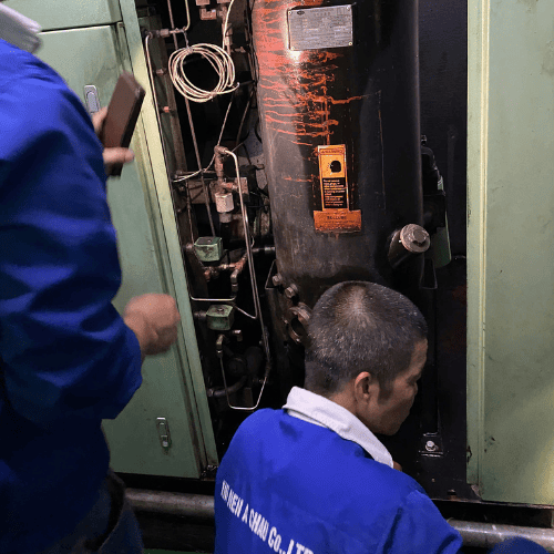 Kỹ thuật bảo dưỡng máy nén khí Sullair bằng phụ tùng thay thế ACCOM UNI