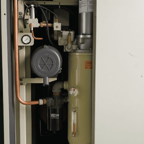 Thay thế lọc dầu ACCOM UNI cho máy nén khí Mitsuiseiki