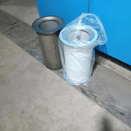 Thay thế lọc tách dầu ACCOM UNI cho máy nén khí Fusheng